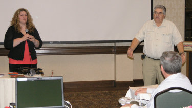 Kate Blakely and David G. Brown Present Promotional Ideas