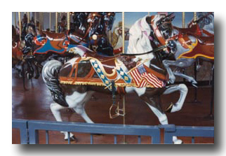Dentzel Flag horse Texas