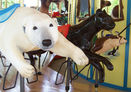 Carousel Works Polar Bear, Black Leopard and River Otter Jumpers