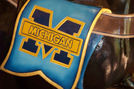 Carousel Works University of Michigan  Mascot Horse Blanket Detail