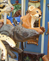 (L-R) Rhinocerous and Lion Cub