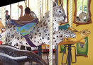 Carousel Works Snow Leopard and Tortoise