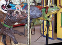 Carousel Works Barbirusa, Manatee, and Toad