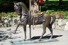 The Rose Carousel Horse