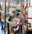 Carousel Magic Pig & Rabbit