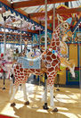 Skyscraper Giraffe  by Carousel Works ... his hat is symbolic of the Great American Tower building