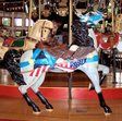 Outside Row Standing Flaghorse