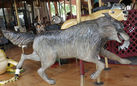 New Carved Wolf