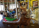 Carousel Works Pygmy Slow Loris and Ocelot