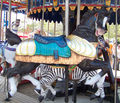 Carousel Works Outside Row Horse