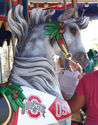 Carousel Works "OSU" Outside Row Horse Detail