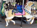 Carousel Works Outside Row Horse