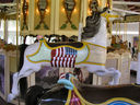 Inside Row Jumping Flag Horse