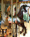 Carousel Works Rabbit and Horse
