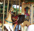Carousel Works Horse and Ostrich