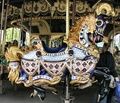 Gold Plume and Tail Horse