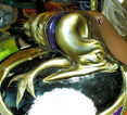 Serpent Cantle Detail