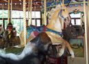 Carousel Works Gorilla, Horse, and Baby Elephant