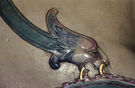 Muller Outside Row Stander Carving Detail