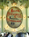Allan Herschell Inside Scenery Panel with Signature