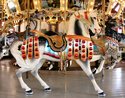 Outside Row Stander - Sleigh Bell Horse After Restoration