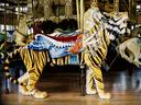 Herschell-Spillman Tiger Outside Row Stander
