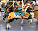 Outside Row Armored Jumping Horse