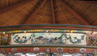 Building Ceiling and Carousel Rounding Board Detail