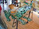 Froggy went a'courting and he did ride.  Uh-huh.......