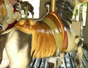 Allan Herschell Jumper Saddle Detail