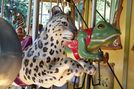 (L-R) Snow Leopard and Tree Frog