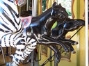 (L-R) Black Leopard and Tapir