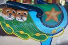 Carousel Works Seal Saddle Detail