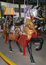 Reproduction Dentzel Style Armored Outside Row Stander