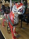 New Carved Tiger Stander