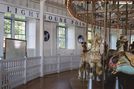 Carousel - Edge View with the Park's Name Inside the Pavilion