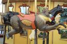 Carousel Works Mandrill, Black Leopard, and Polar Bear