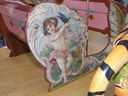 Dentzel Swan Chariot - Unrestored to Display Original Paint