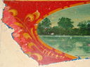 Early Paint Detail on the Rounding Boards