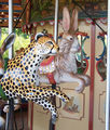 (L-R) Cheetah and Rabbit