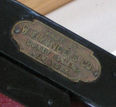Mangels Ring Arm Manufacturer's Plate