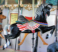Second Row Herschll-Spillman Jumping Flag Horse