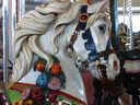 Dentzel Chariot Horse Head Detail