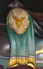 Looff Cantle Carving Detail