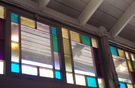 Slater Park Carousel Building Stained Glass Windows