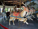 Three Dentzel Prancing Goats