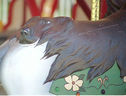 Allan Herschell Jumper Saddle Detail