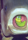 New Carved Fish Carving Detail