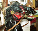 PTC 3rd Row Chariot Horse Head Detail