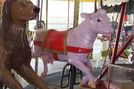 Herschell-Spillman Dog and Bayol Cow